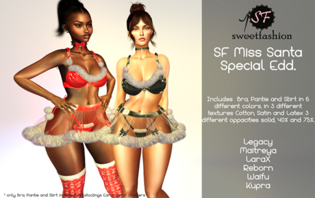 Second Life Marketplace - SF Miss Santa Special Edd FP (wear me)